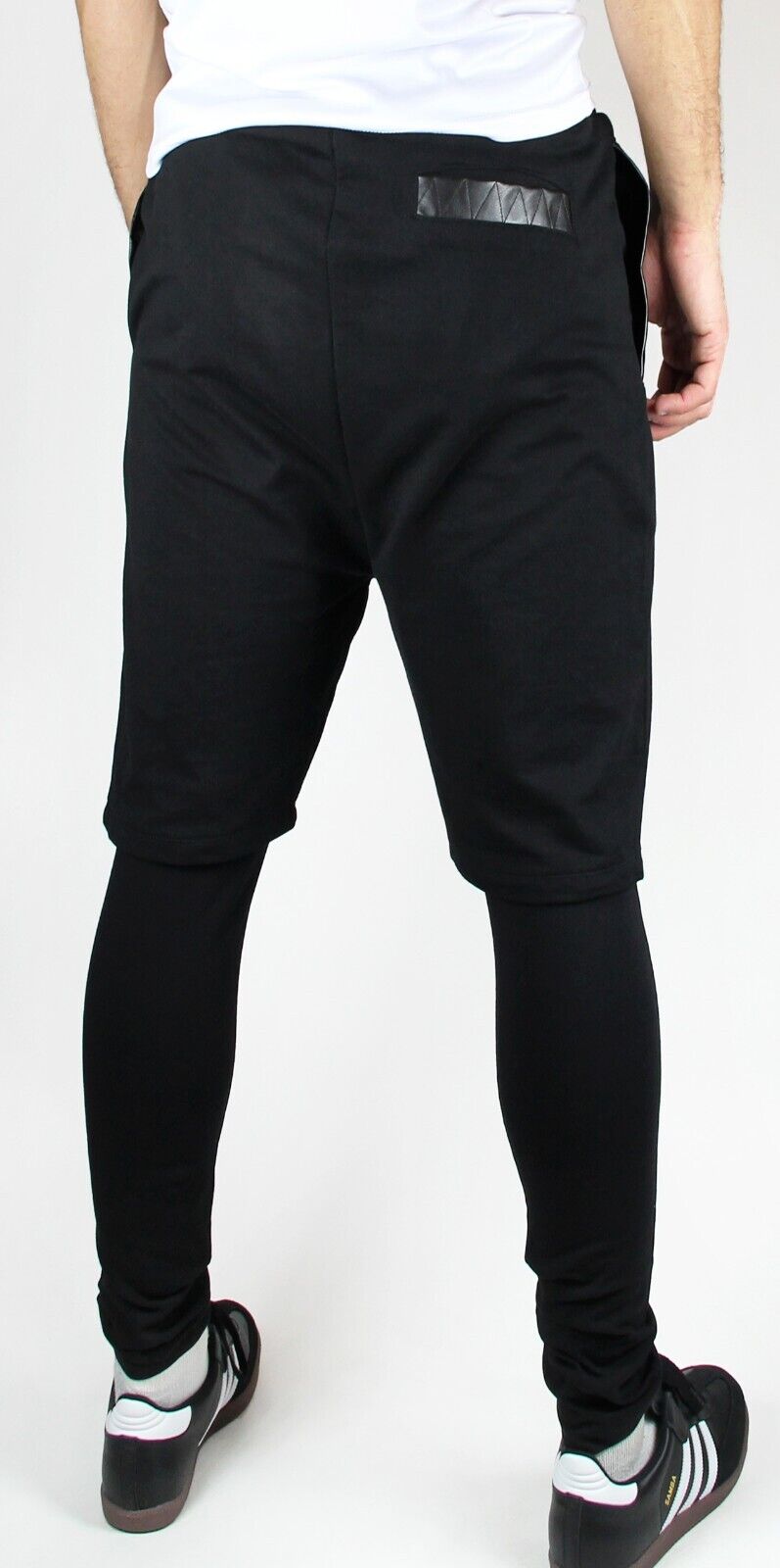 Blue Ocean Mens Stylish French Terry Layered Pants (bp-77)