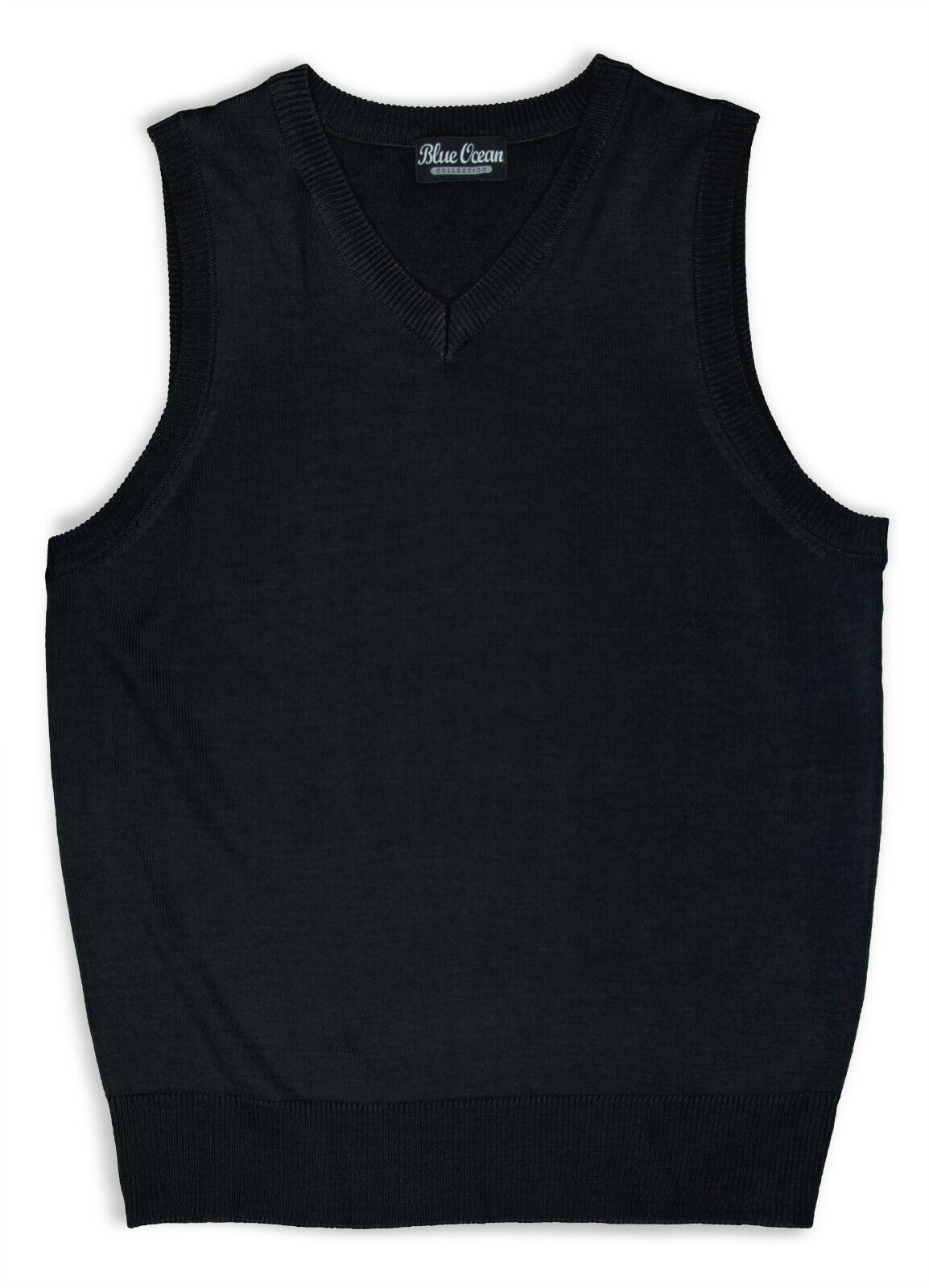 boys black sweater vest