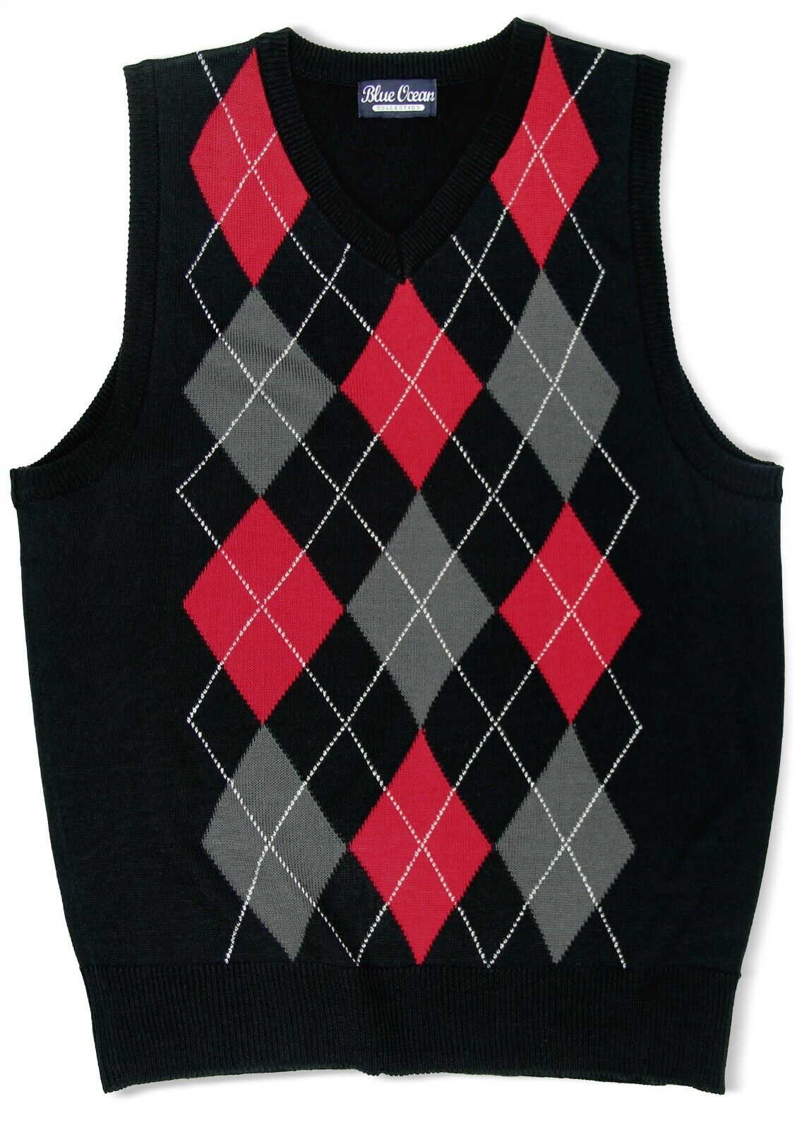 Blue Ocean Kids Argyle Sweater Vest (sv-255 Kids)