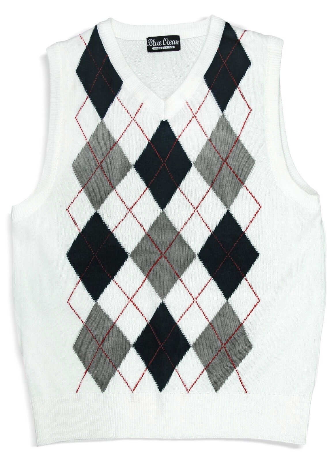 Blue Ocean Kids Argyle Sweater Vest (sv-255 Kids)