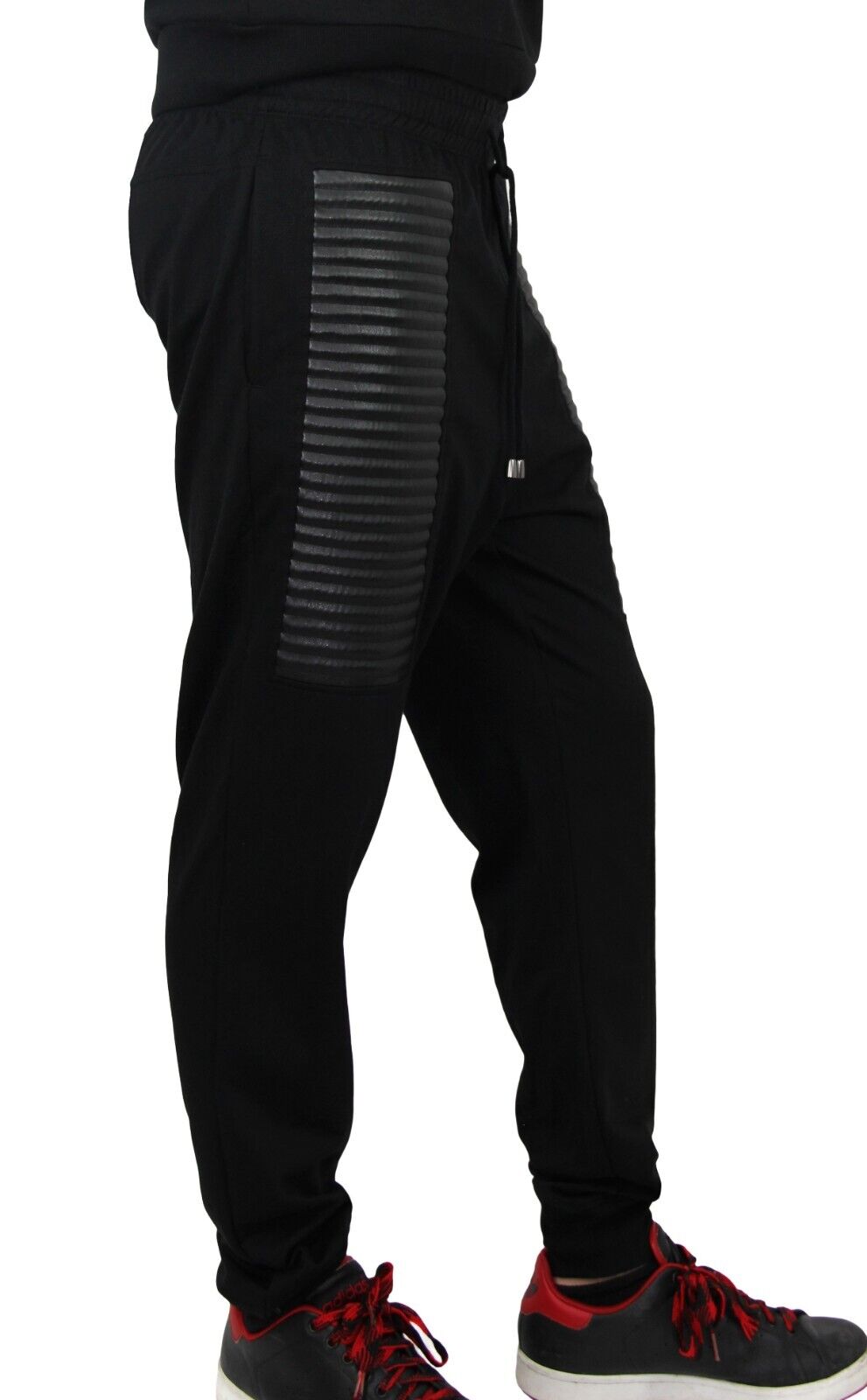 Blue Ocean Mens Stylish French Terry moto Pants (bp-46)