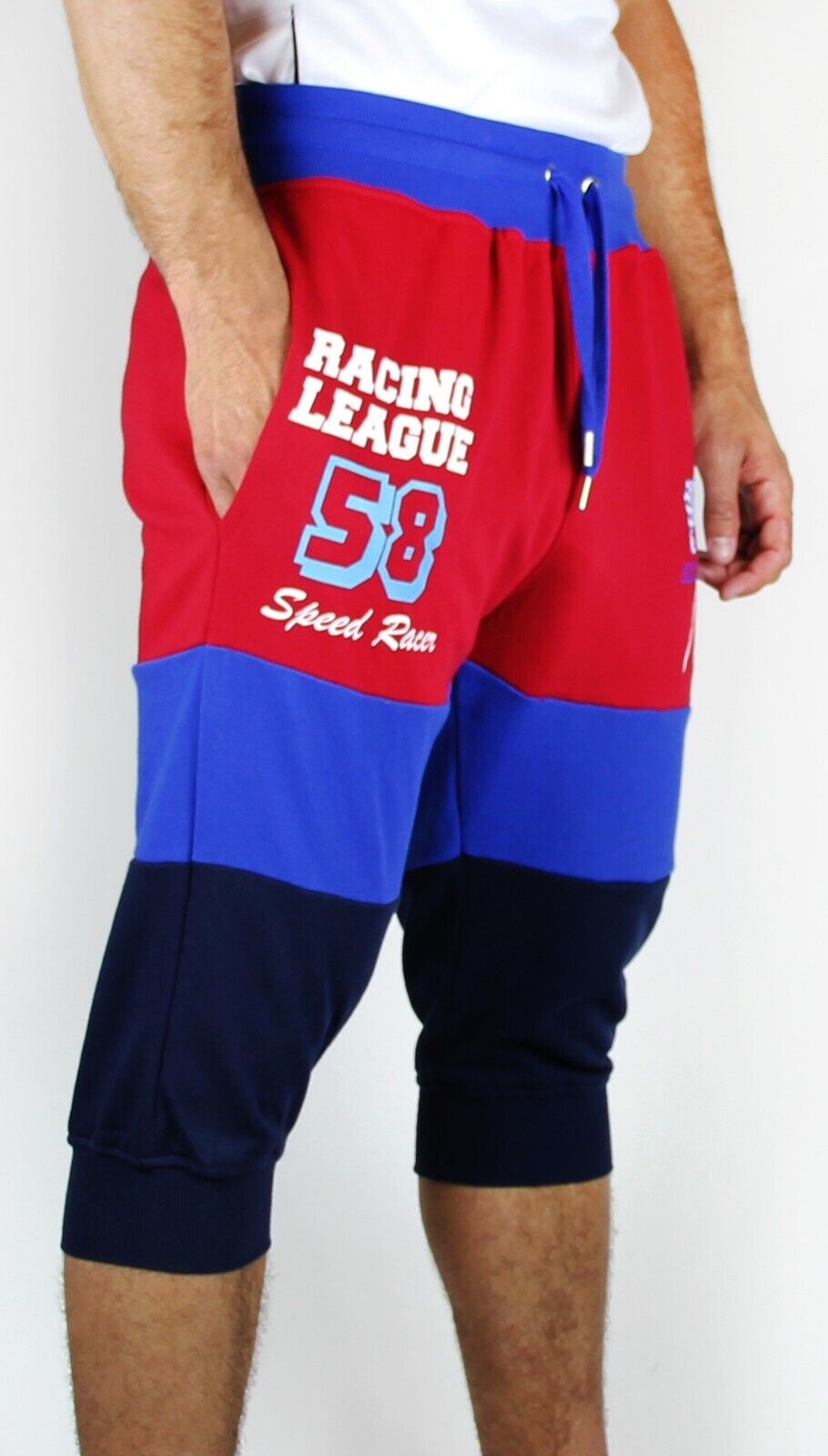 Blue Ocean Mens Jogger Crop Pants (cp-37)