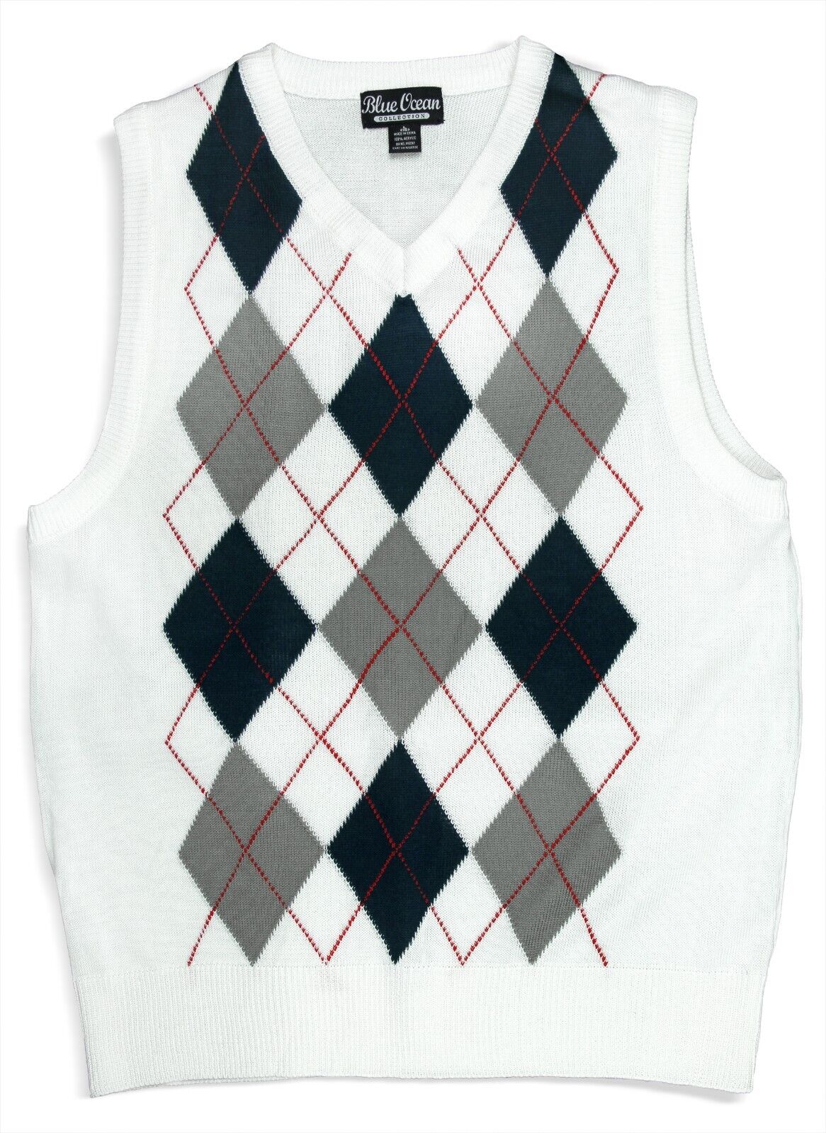 Blue Ocean Kids Argyle Sweater Vest (sv-255 Kids)