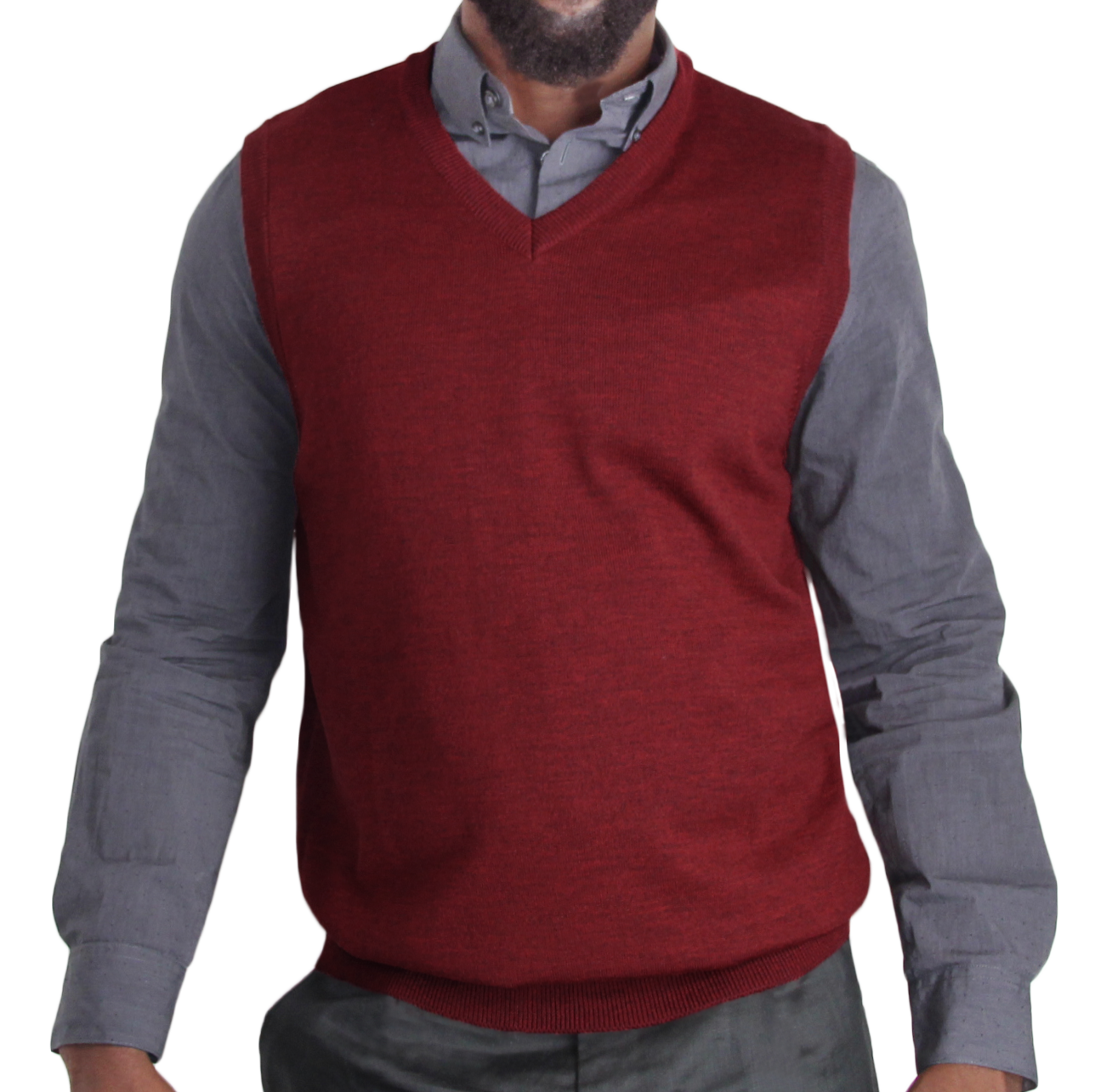 Blue Ocean Men's Big & Tall Casual Sweater Vest (sv-280bm)
