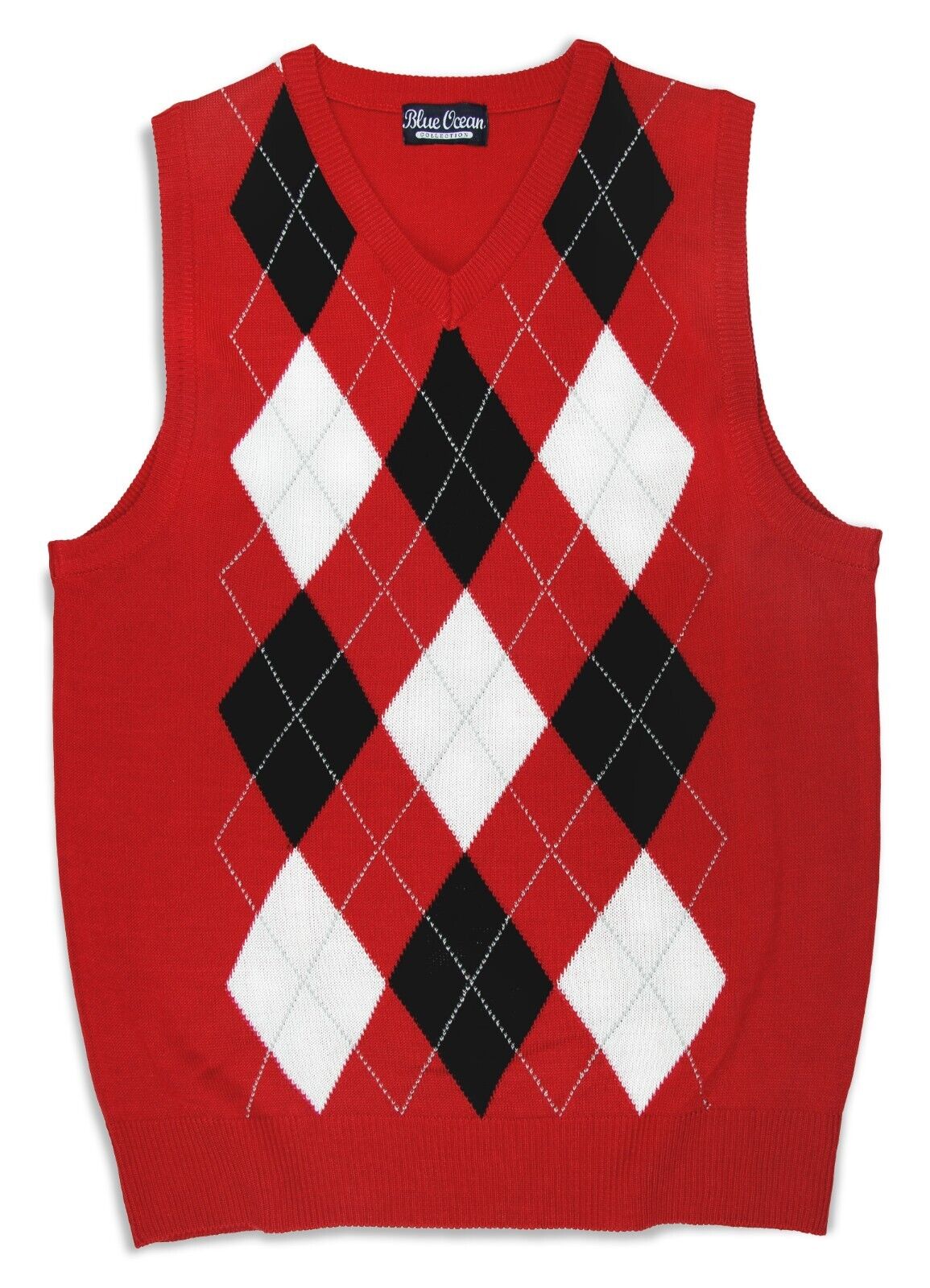 Blue Ocean Kids Argyle Sweater Vest (sv-255 Kids)