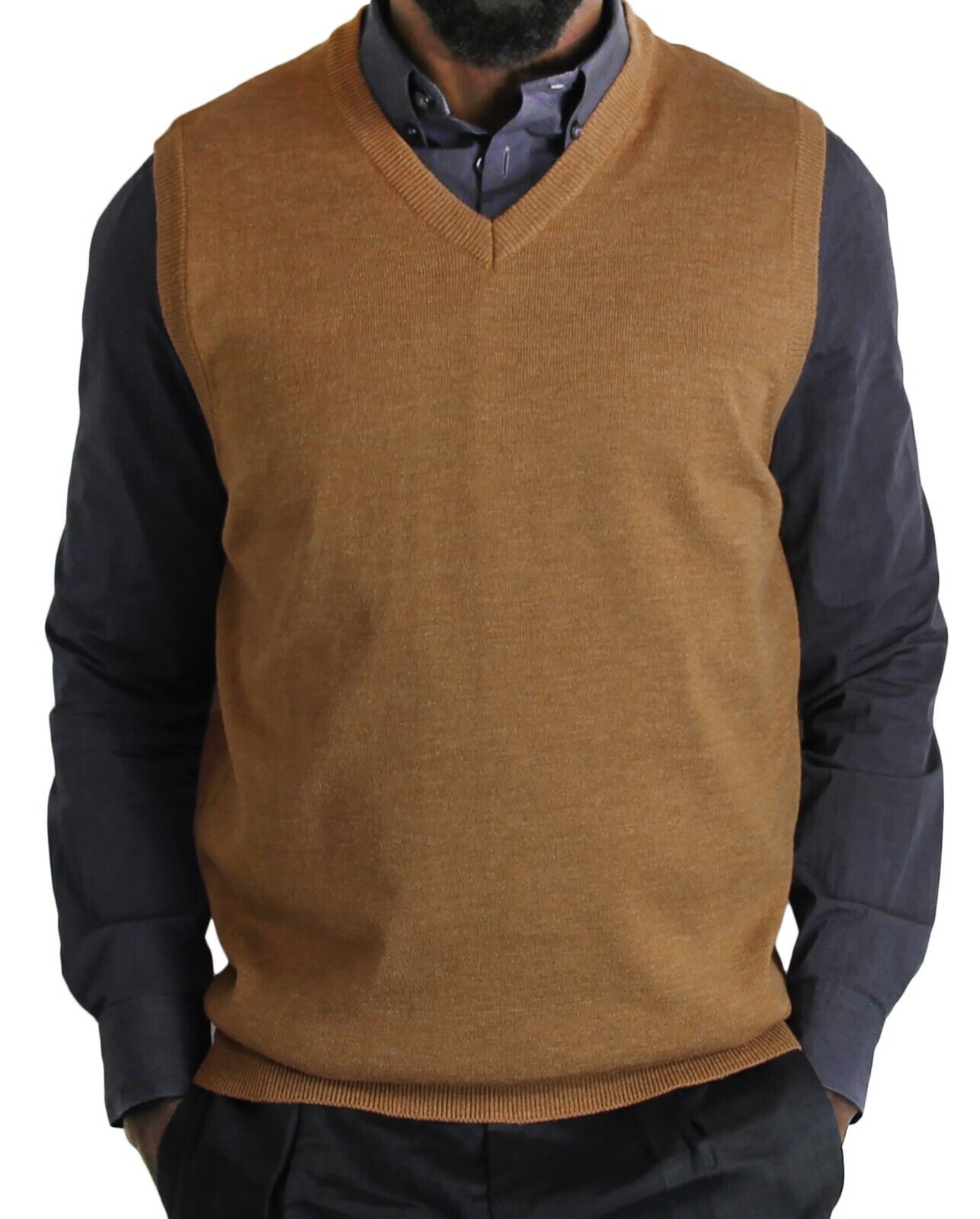 Blue Ocean Mens Big & Tall Casual Sweater Vest (sv-280bm)